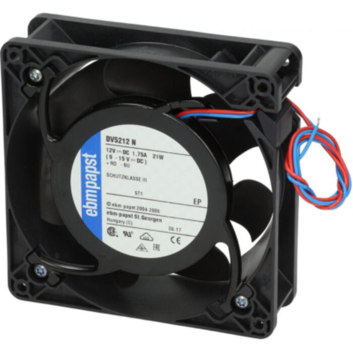 Ventilador Axial Ebm 127X127X38 Mm. para Forno "Rational"