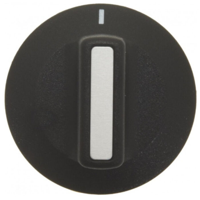 Manípulo Preto Ø 42 mm para Vários Equipamentos "Zanussi+Lainox