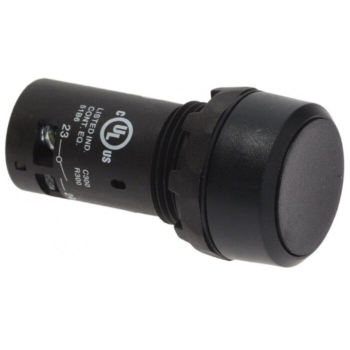 Botão Arranque Negro 5A 300V para Equip. SAMMIC