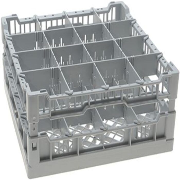 Cesto para Copos 400X400X140 mm 16 Copos Ø 88