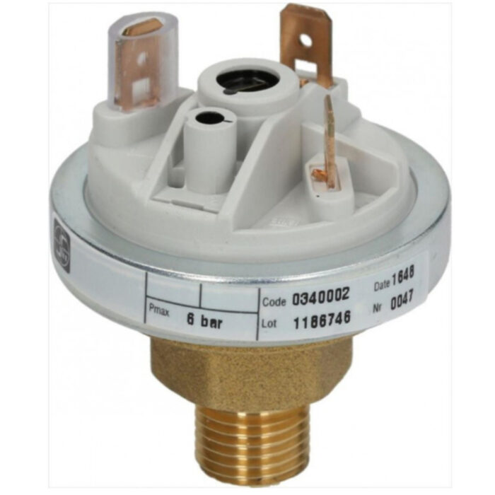 Pressostato Água 0,38/ 0,30 Mbar para Marmita "Zanussi"
