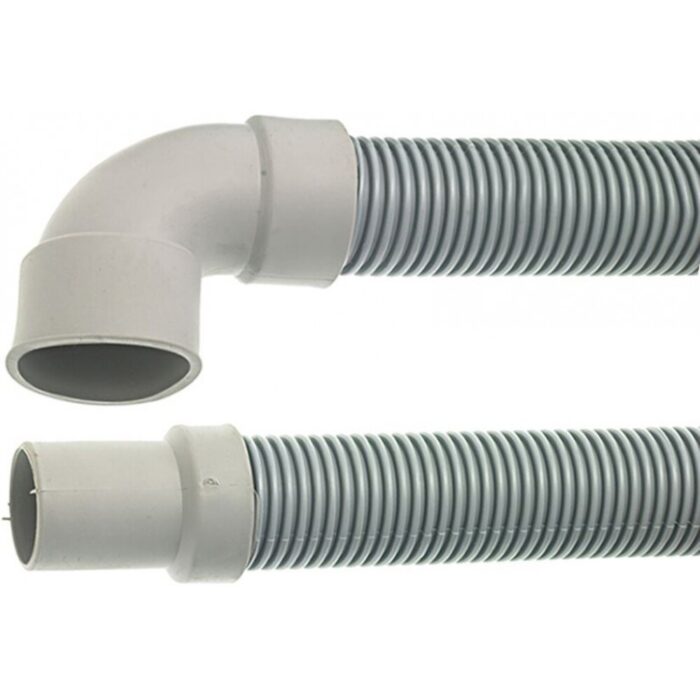 Mangueira Esgoto 1500Mm com Curva para Máq. Loiça