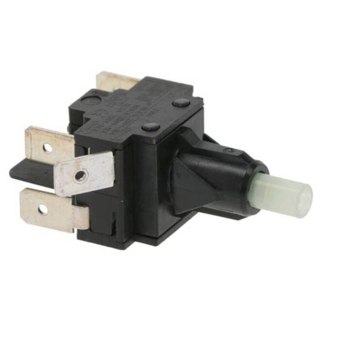 Pulsante Tripolar 16A 250V 6 Bornes Máquina Loiça e Outros