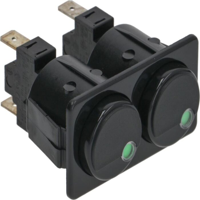 Interruptor Unipolar Duplo 16A 250V Torradeira SAMMIC