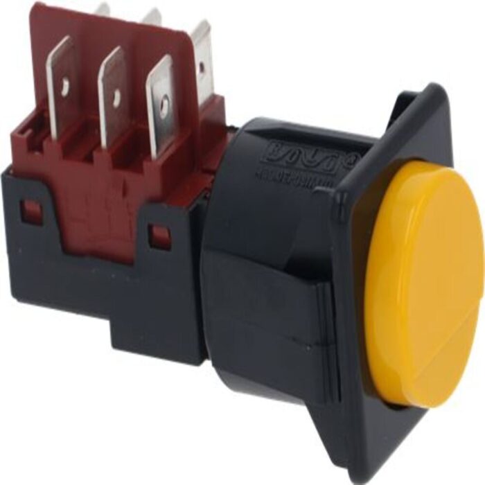 Interruptor Bipolar Amarelo 16A 250V Máquina Loiça SILANOS
