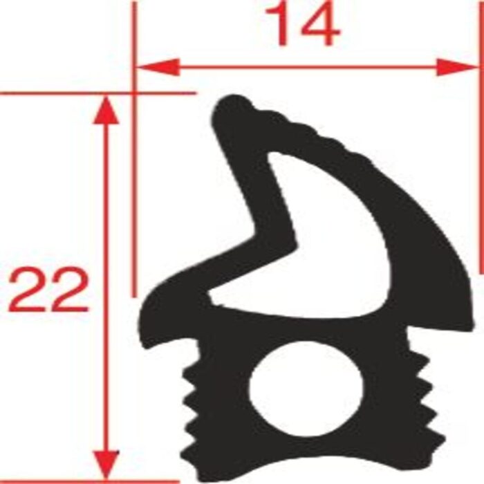 Junta Porta Forno UNOX 2Mt