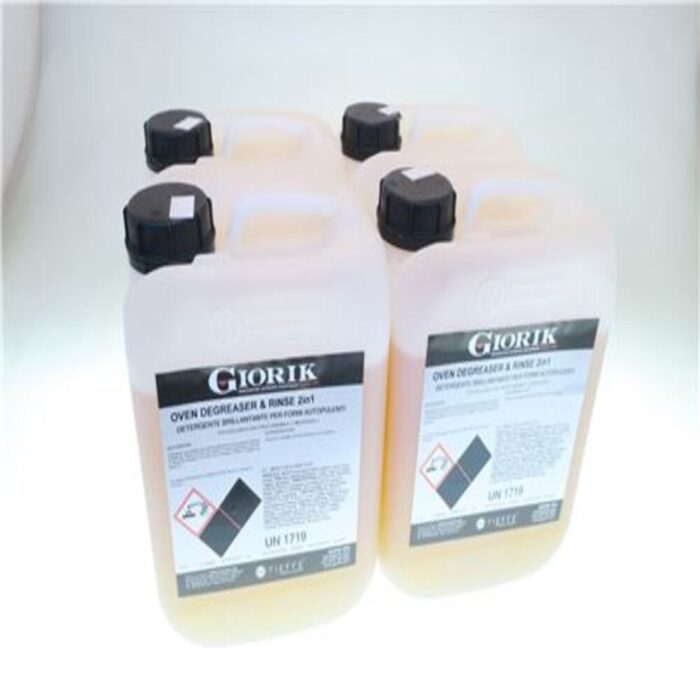Kit 4 Embalagens 5Lt Detergente Desengordurante Forno GIORIK