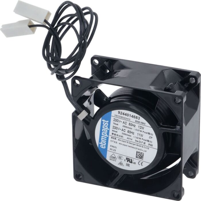 Ventilador Axial 80X80X38 10/ 8W ZANUSSI