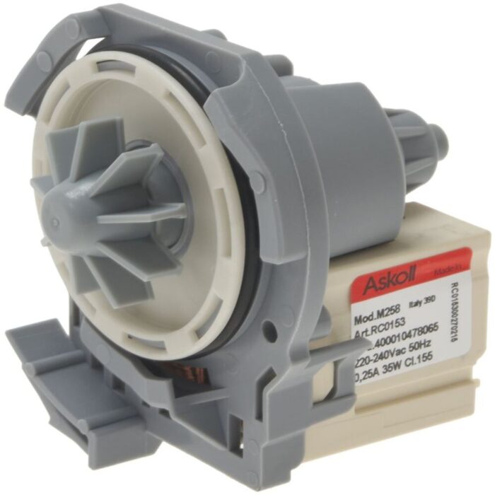 Bomba Descarga para Máq. Lavar Loiça WHIRLPOOL M258 Rc0153