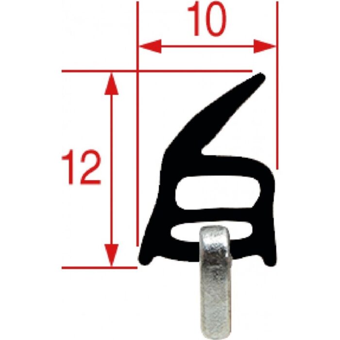 Junta da Porta para Forno Convecção UNOX Xf085/ Xf085E