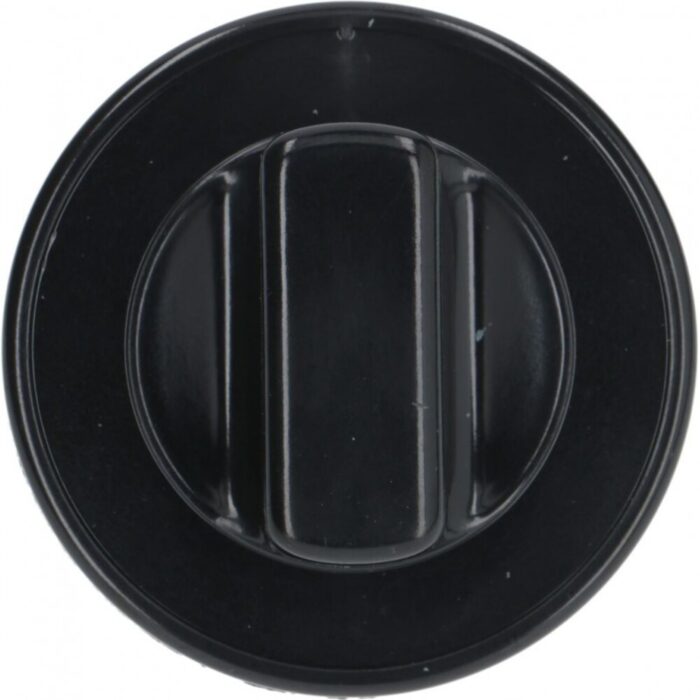 Manípulo Torneira Gás Ø 70Mm Preto Universal